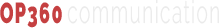 OP360 Communication Logo